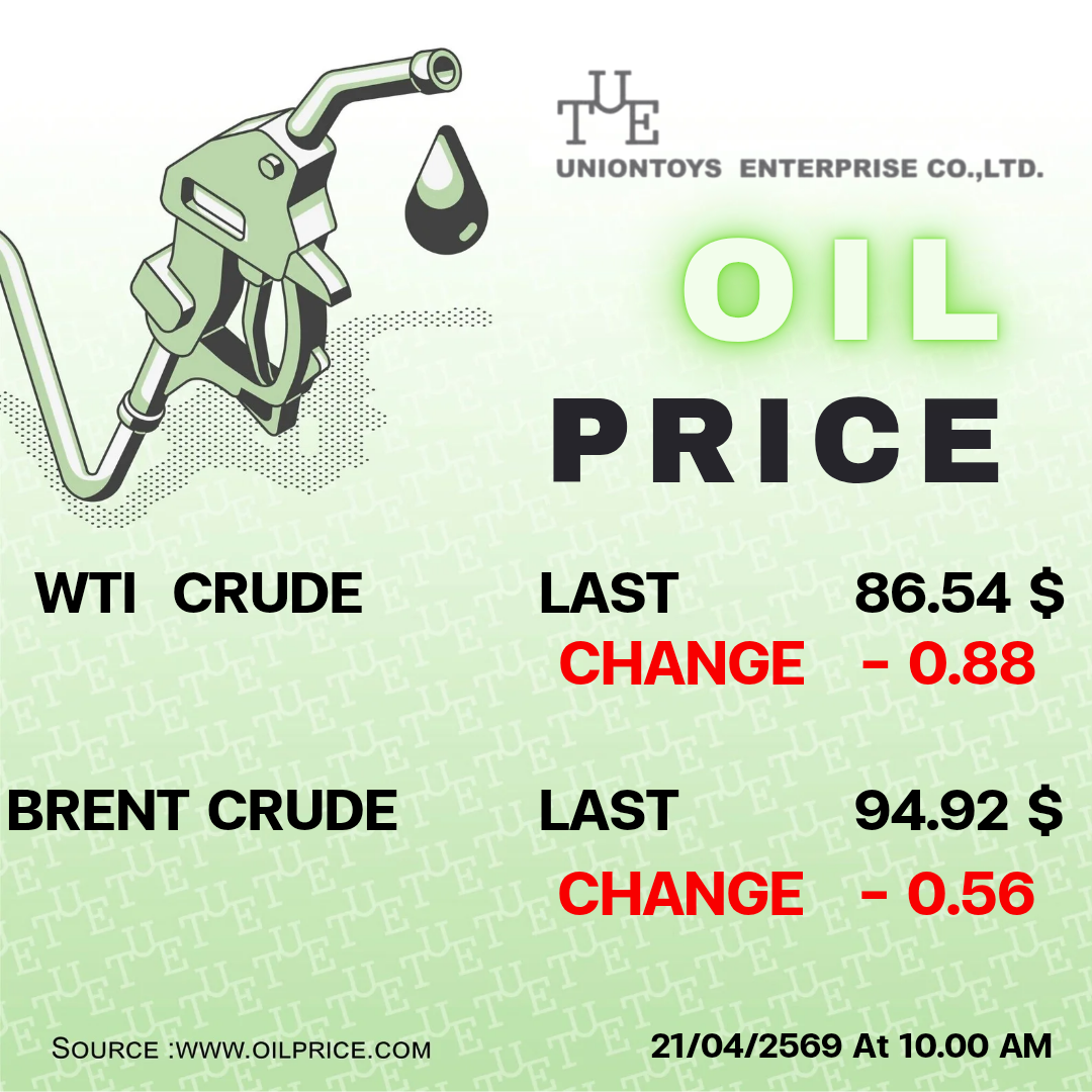 Uniontoys Oil Price Update - 21-04-2026